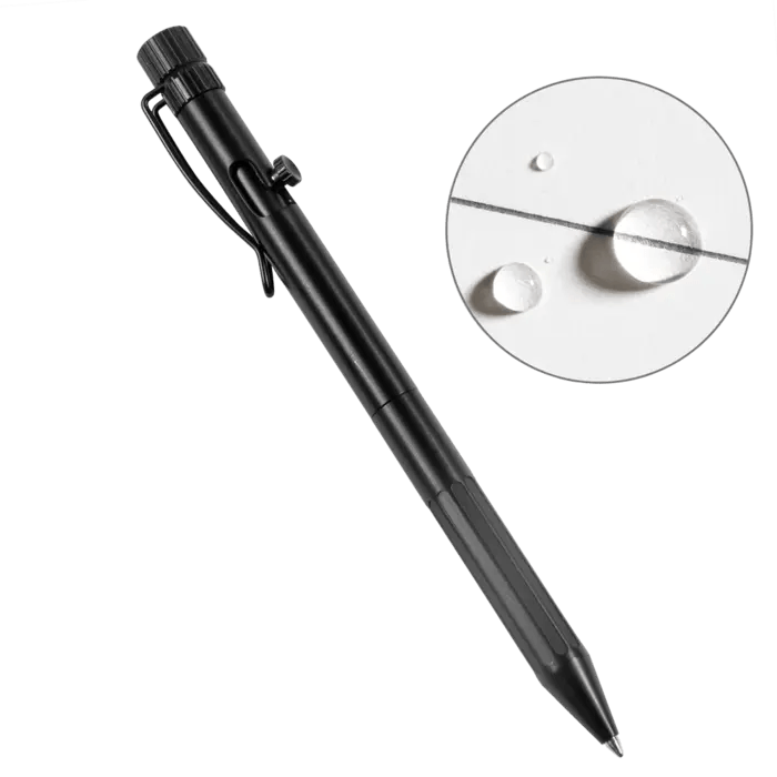 Supplies - EDC - Pens - Rite In The Rain Metal Bolt-Action Pen