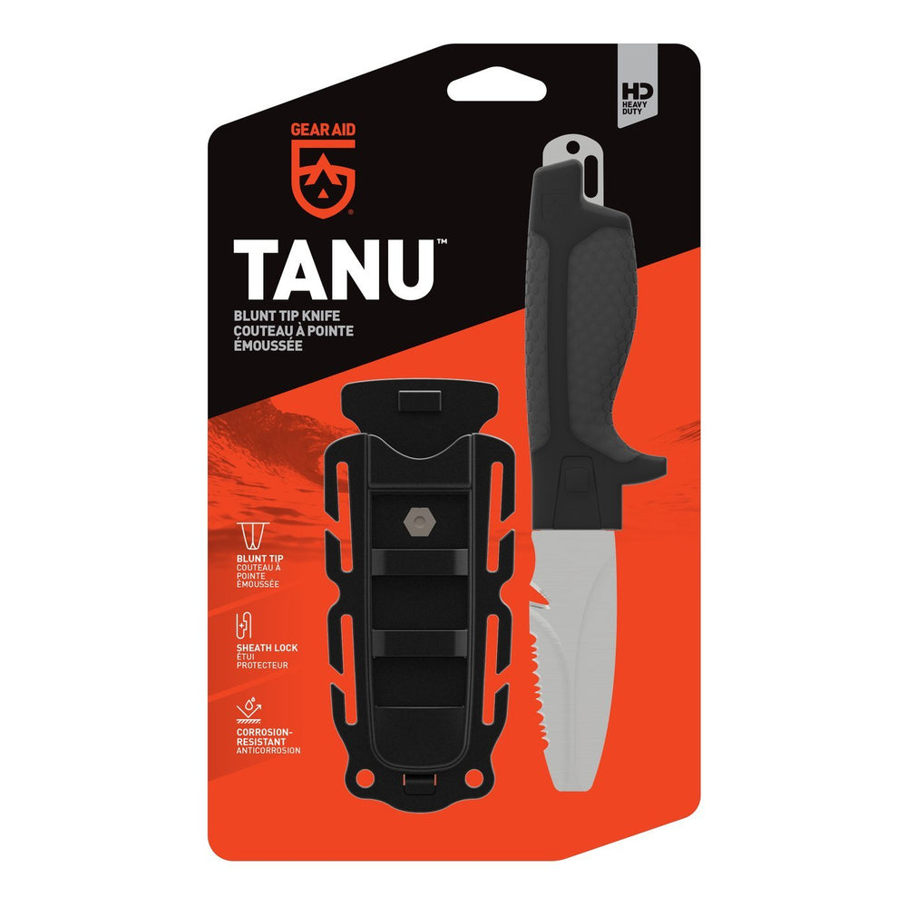 Supplies - EDC - Knives - GEAR AID Tanu Dive & Rescue Blunt Tip Knife