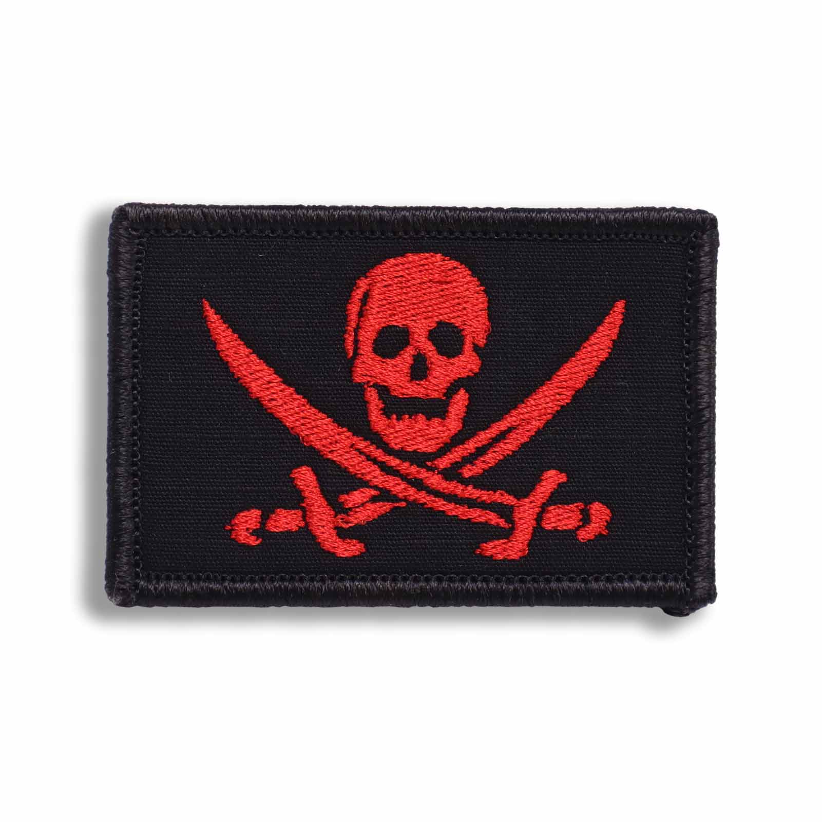 Pirate Jolly Roger - 2x3 Patch