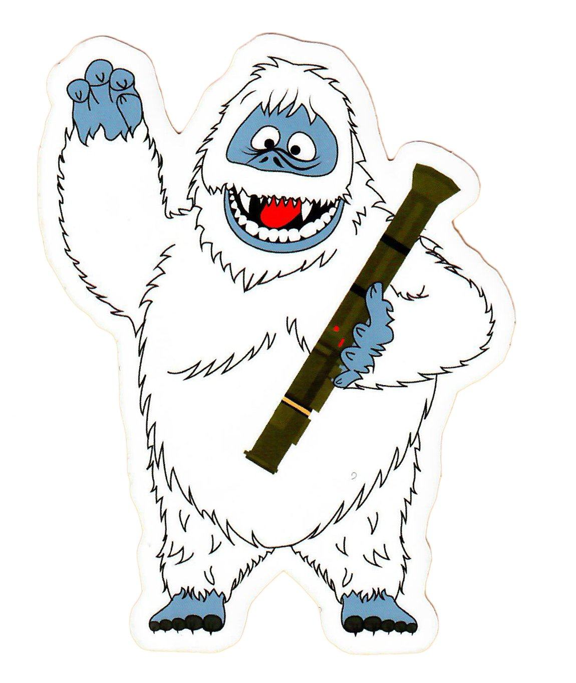 Tactical Outfitters Bumble the Abominable Snow Monster Sticker