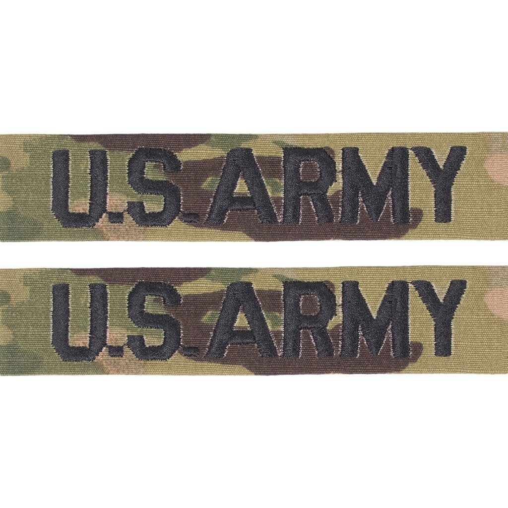 USGI Multicam OCP U.S. Army Name Tape Patch