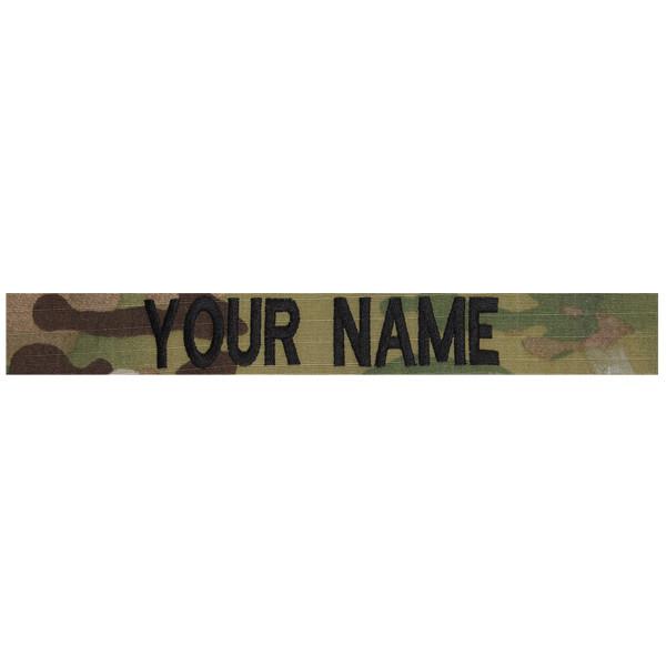 Supplies - Identification - Uniform Patches - USGI US Army Name Tape - Sew On (OCP Multicam)