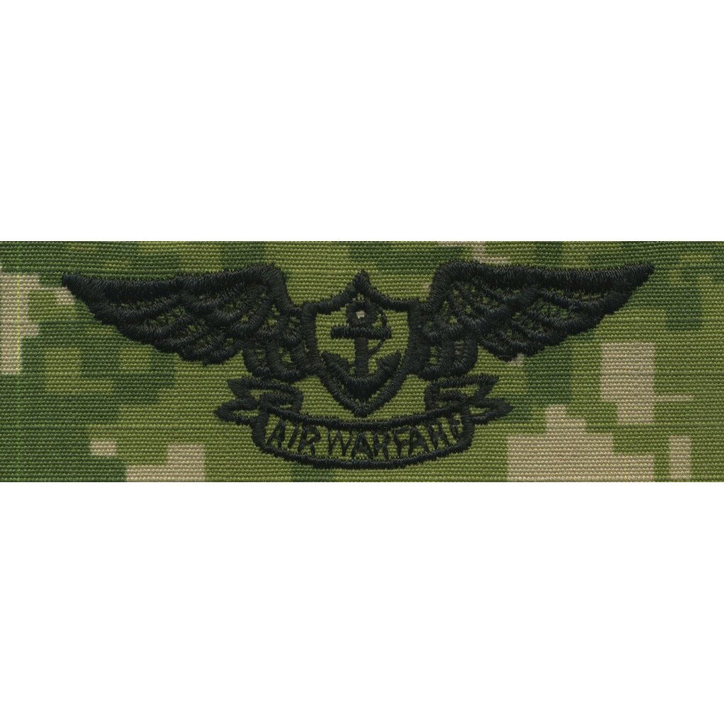 Supplies - Identification - Uniform Patches - USGI US Navy Enlisted Aviation Warfare Specialist EAWS Device - NWU Type III