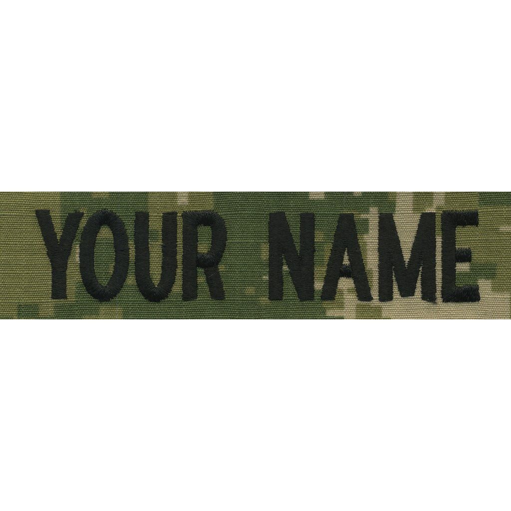 Supplies - Identification - Uniform Patches - USGI US Navy Name Tape - Sew On (NWU Type III / AOR2)