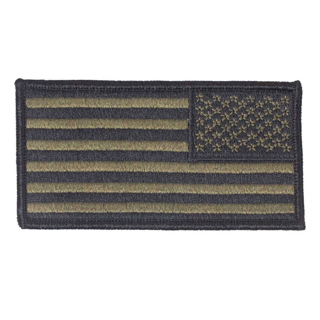 Supplies - Identification - Uniform Patches - USGI US Navy Reverse American Flag Embroidered Patch - NWU Type III