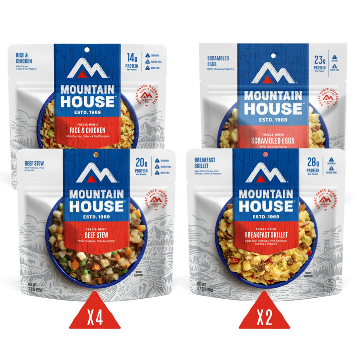 Mountain House Essential Assortment Bucket - 22 Servings