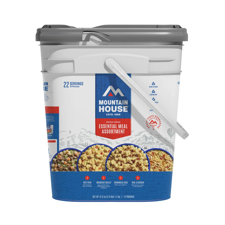 Mountain House Essential Assortment Bucket - 22 Servings