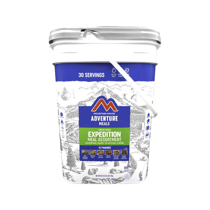 Mountain House Expedition Assortment Bucket - 30 Servings