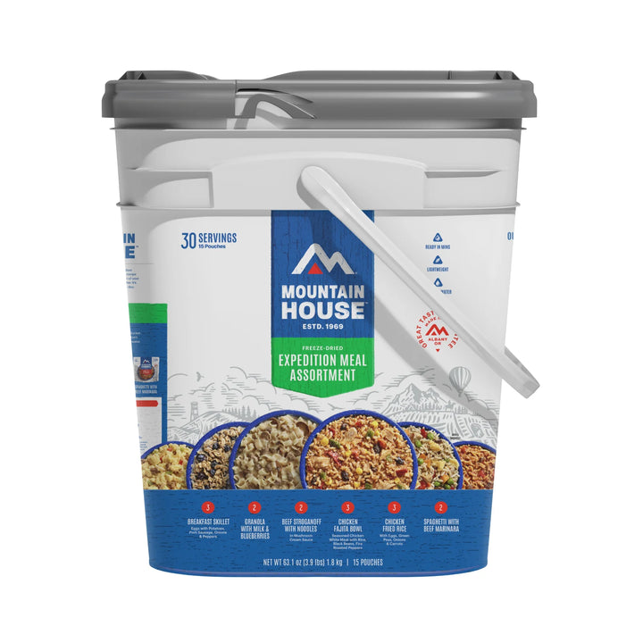 Mountain House Expedition Assortment Bucket - 30 Servings