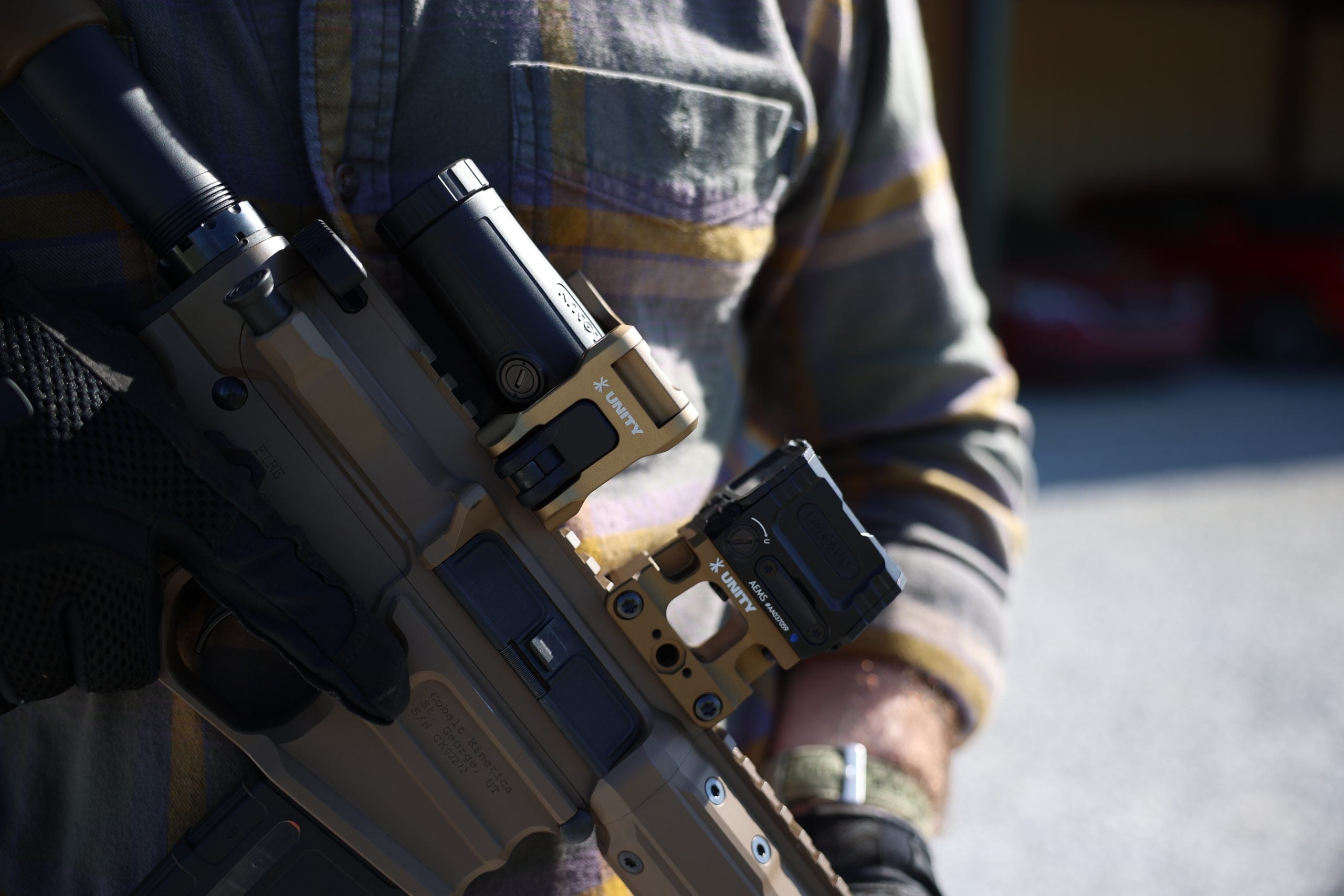 UNITYタイプ New FAST FTC Omni Mag Mount With QD Lever FDE