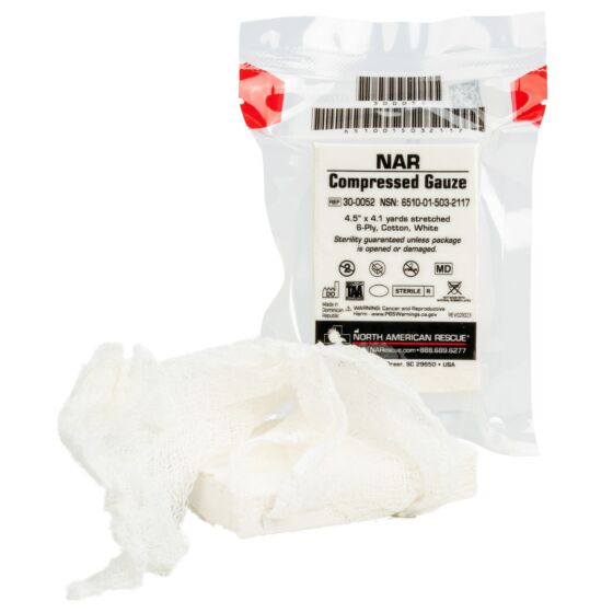 North American Rescue Compressed Gauze