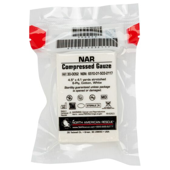 North American Rescue Compressed Gauze