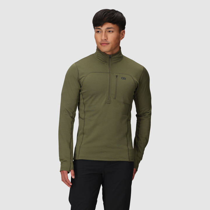 Outdoor Research Men's Vigor Half Zip Grid Fleece