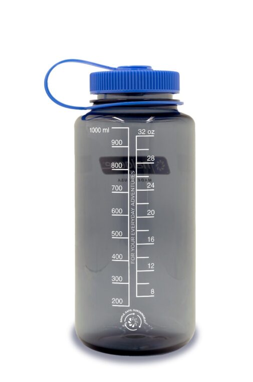 Gourde Nalgene 32Oz~1L Wide Mouth Sustain Gris Clair Gourde Nalgene 32Oz~1L Wide Mouth Sustain Gris Clair