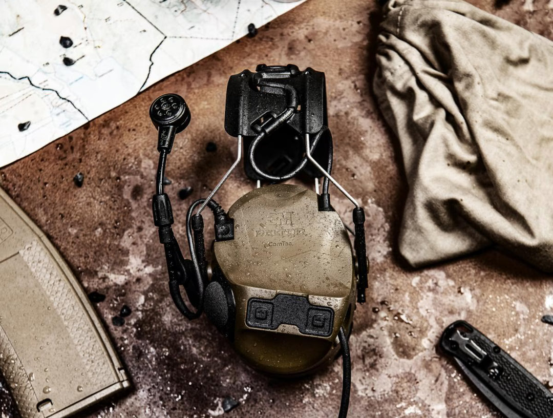 3M Peltor ComTac VIII Headset - Single Downlead