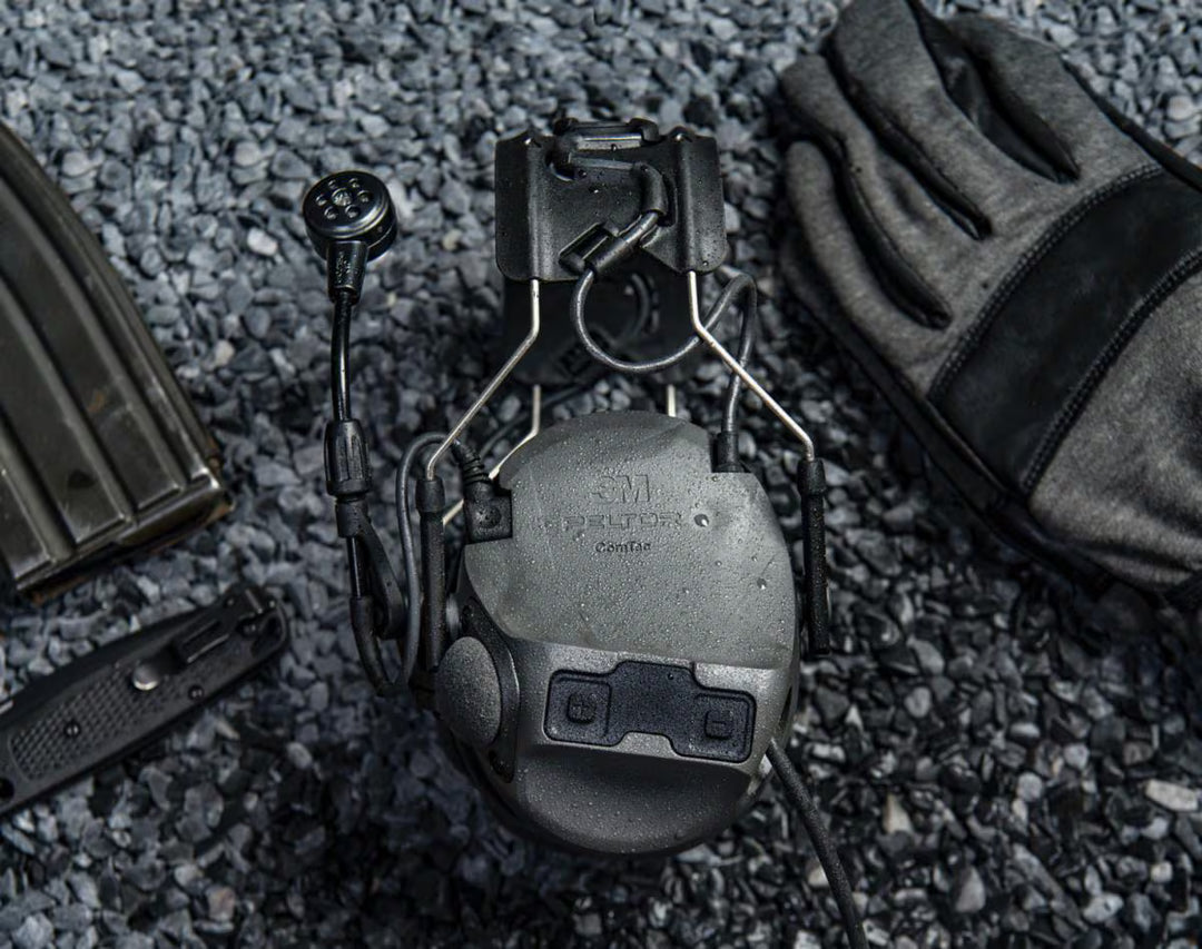3M Peltor ComTac VIII Headset - Single Downlead