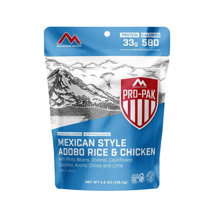 Mountain House Mexican Style Adobo Rice & Chicken Pro-Pak Pouch