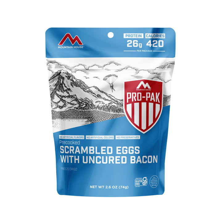 Mountain House Scrambled Eggs with Bacon Pro-Pak Pouch