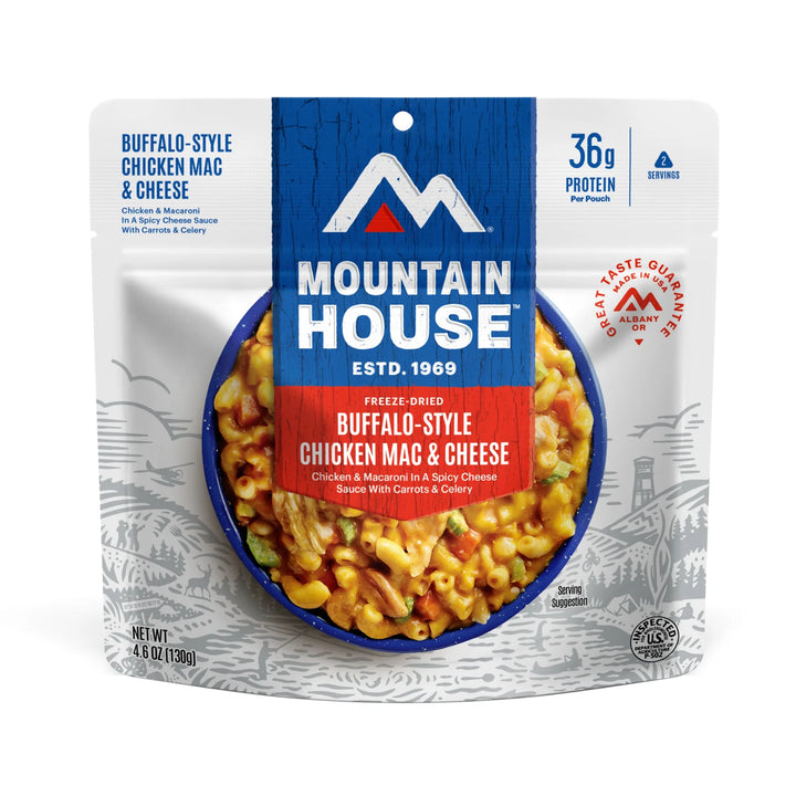 Mountain House Buffalo Style Chicken Mac & Cheese 2-Serving Pouch