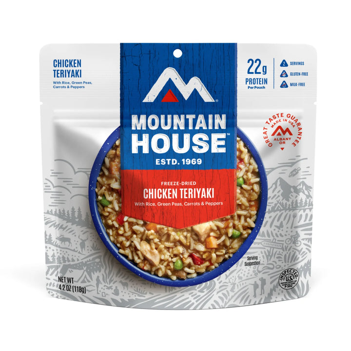 Mountain House Chicken Teriyaki with Rice 2-Serving Pouch