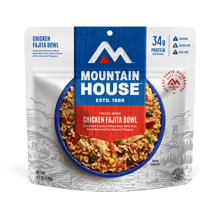 Mountain House Chicken Fajita Bowl 2-Serving Pouch