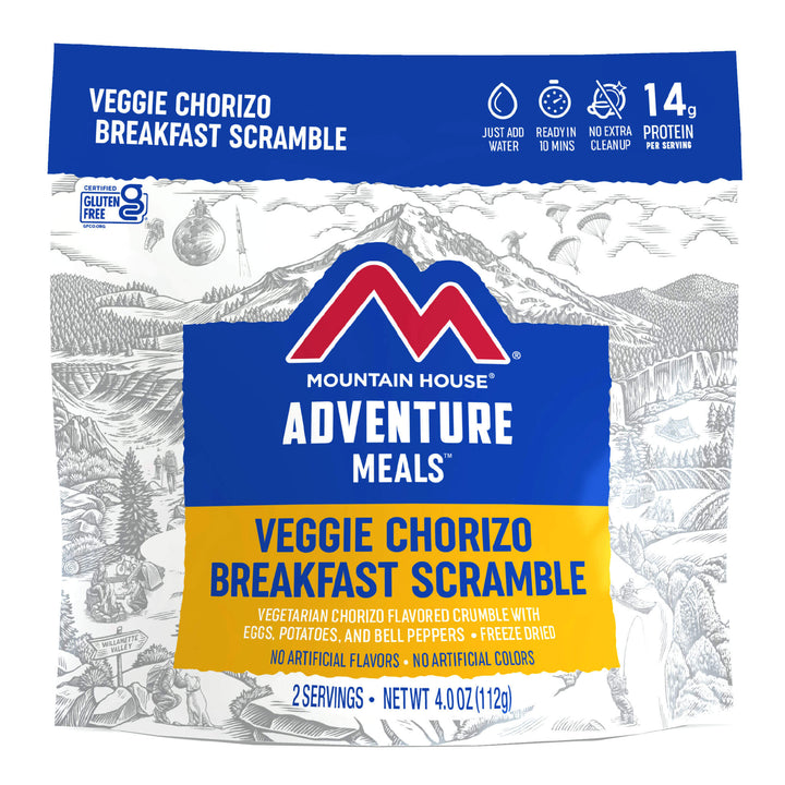 Mountain House Veggie Chorizo Breakfast Scramble 2-Serving Pouch