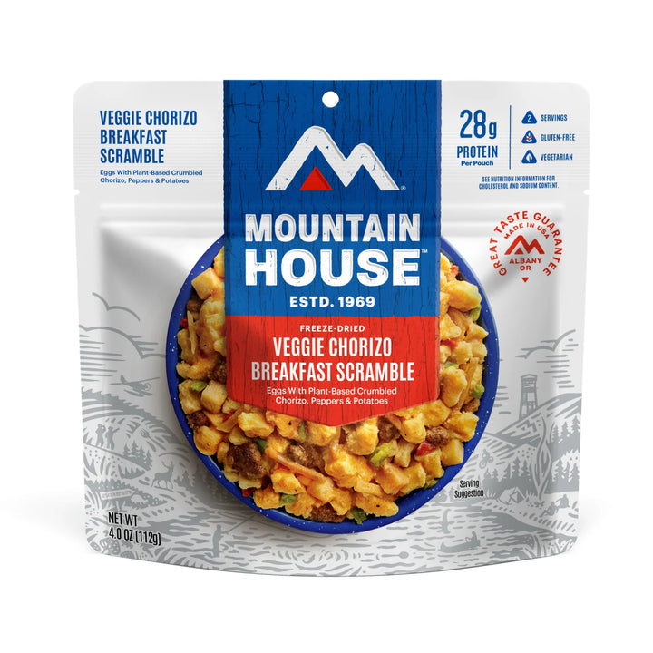 Mountain House Veggie Chorizo Breakfast Scramble 2-Serving Pouch