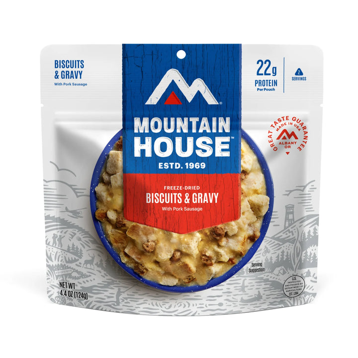 Mountain House Biscuits & Gravy 2-Serving Pouch