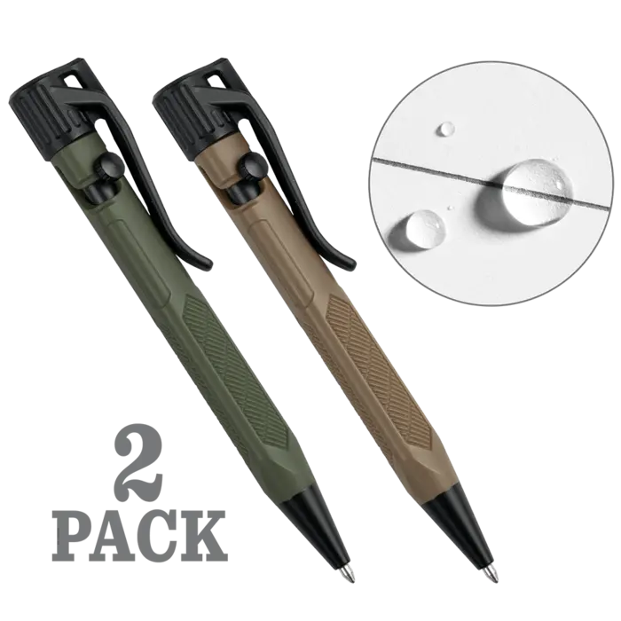 Rite in the Rain Mini Bolt Action Pen (2-Pack)