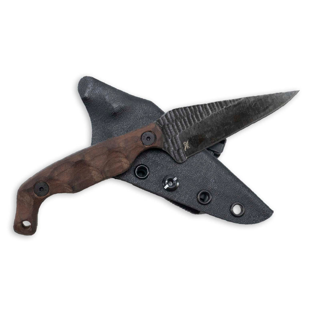 Stroup Knives Bravo 5 Fixed Blade Knife - Wood