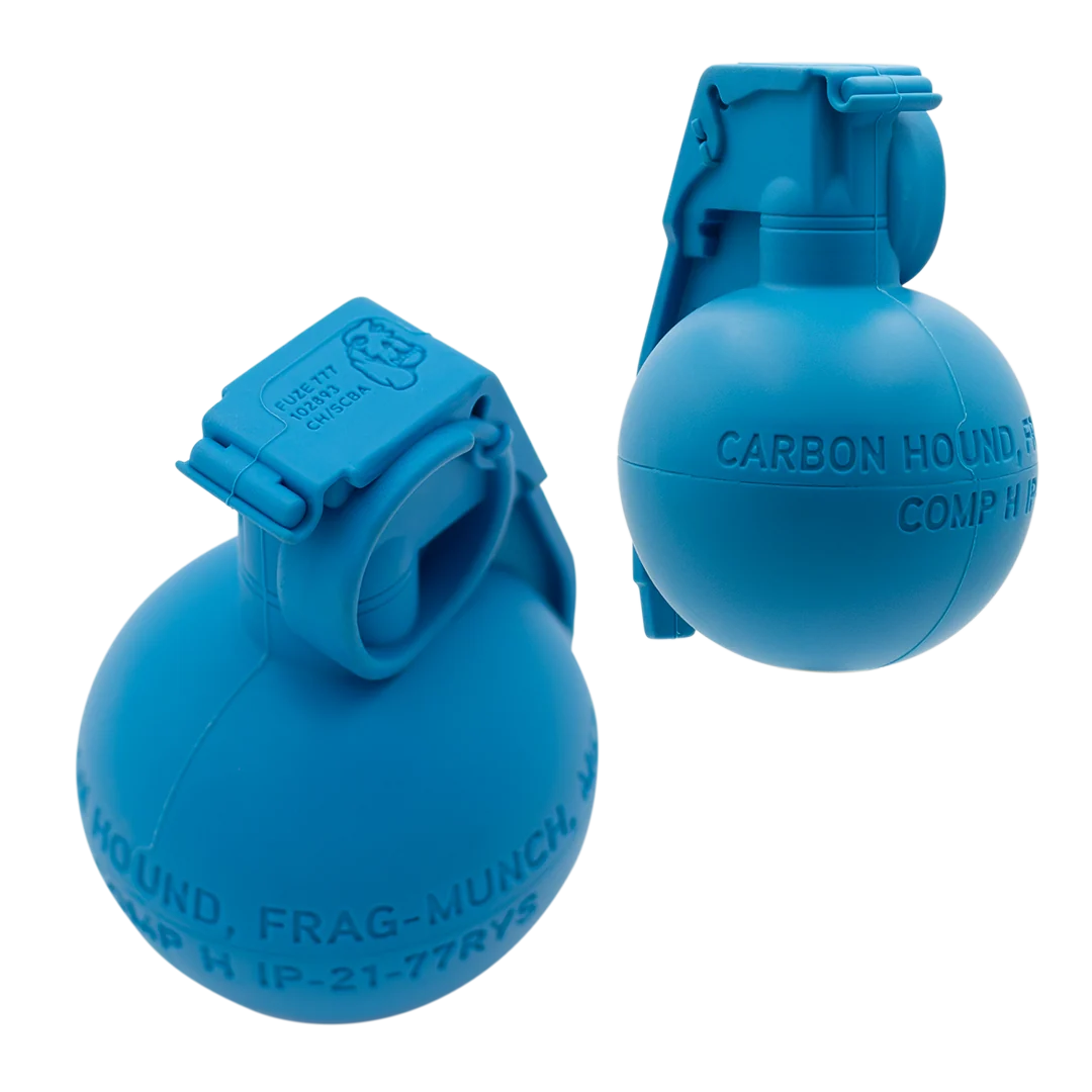 Carbon Hound Frag Munch Glow Dog Toy Replica