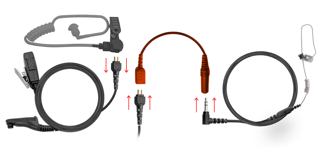 N•ear 360 Flexo™ Radio Earpiece