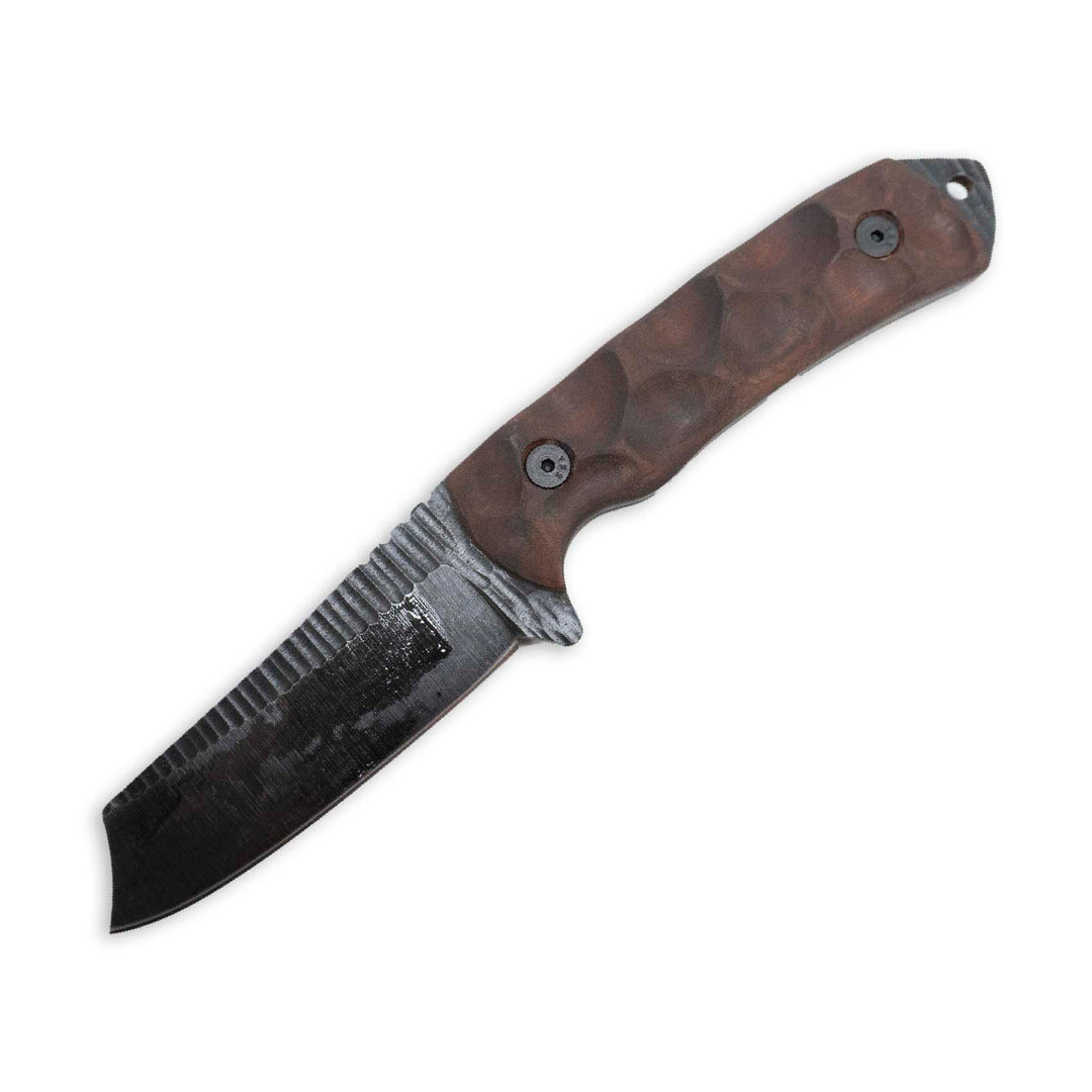 Stroup Knives DF1 Desert Fox Fixed Blade Knife - Wood