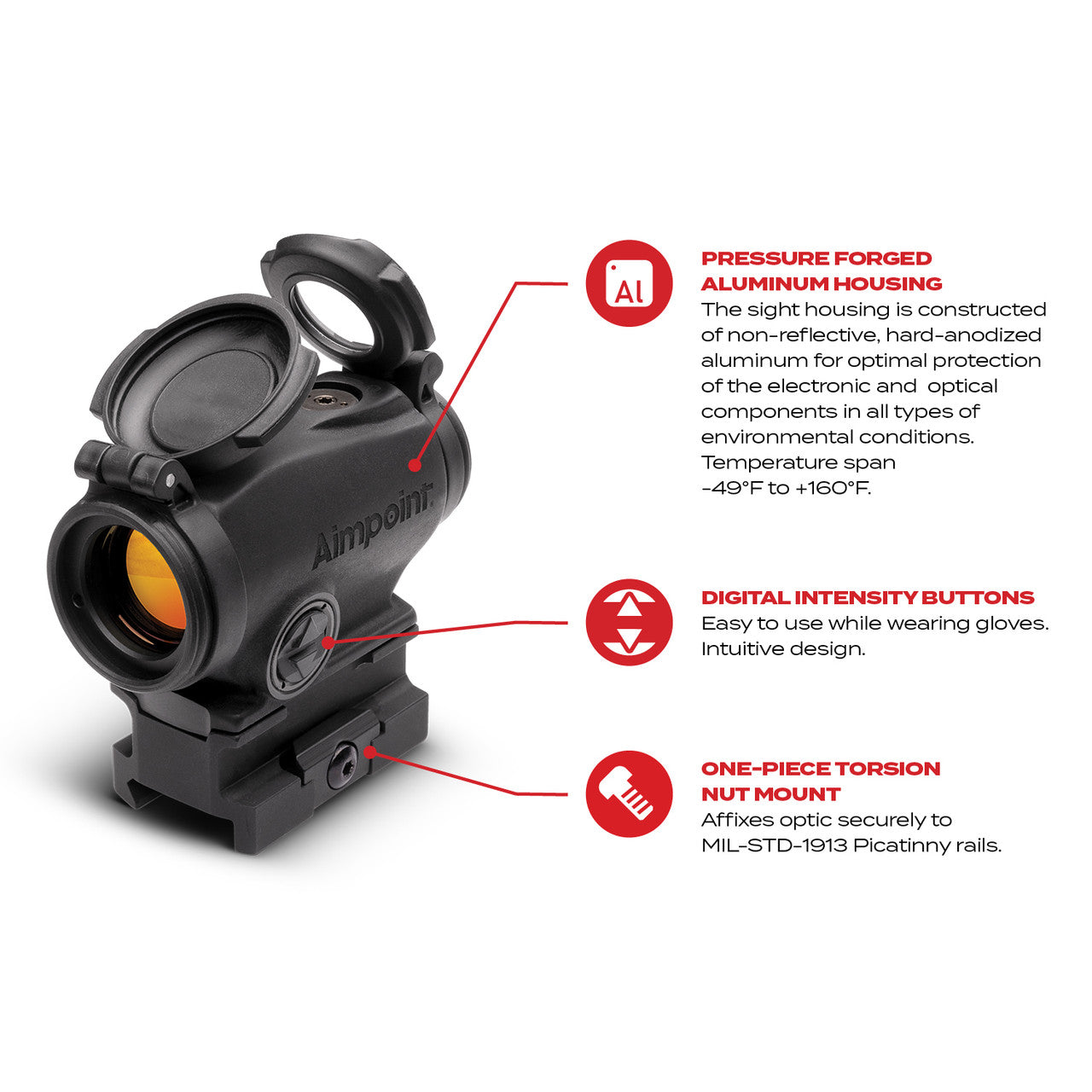 Aimpoint Duty RDS Red Dot Sight – Offbase Supply Co.