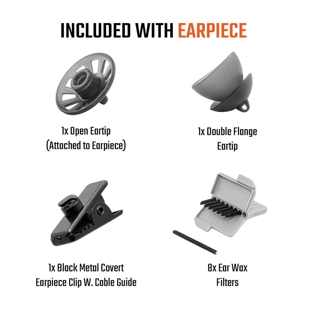 N•ear 360 Flexo™ Radio Earpiece
