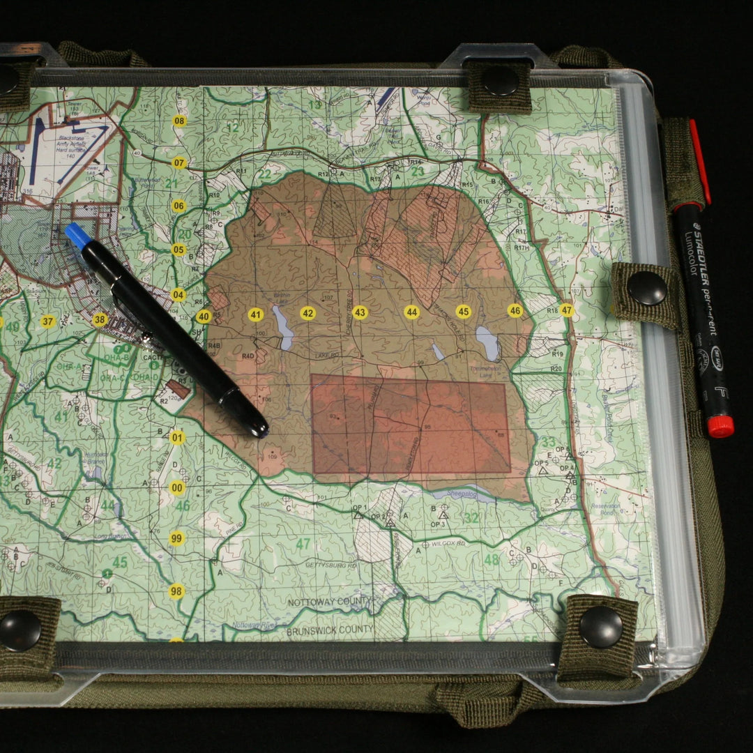 Battle Board Waterproof Map Pouch