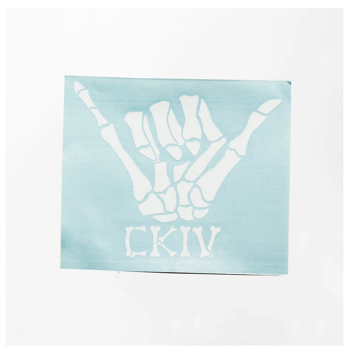 URT! URT! Bone Shaka Aloha Warrior Sticker