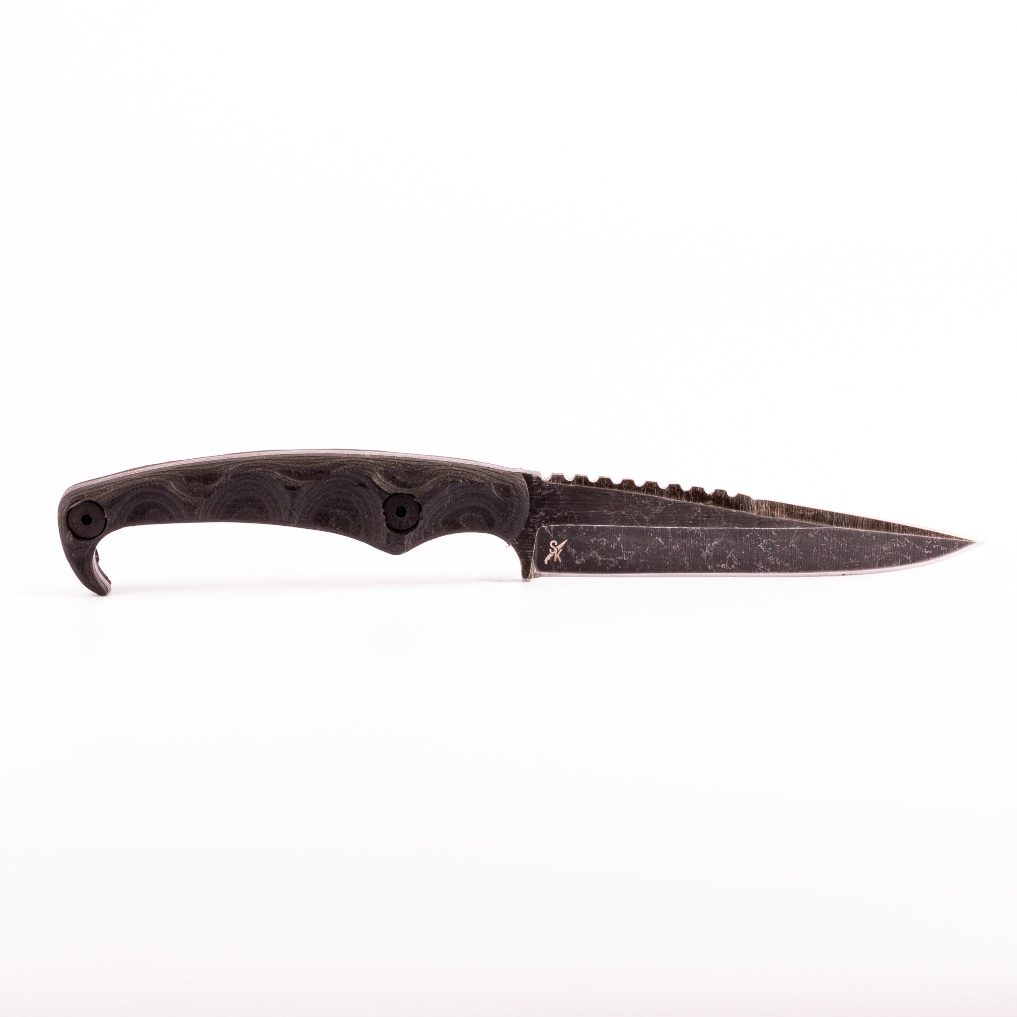 Stroup Knives MK2 Fixed Blade - Black – Offbase Supply Co.