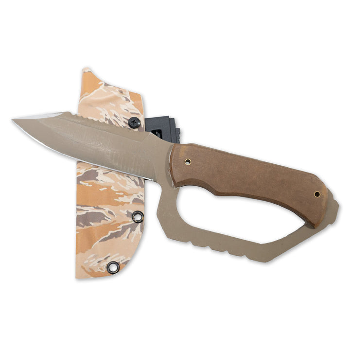 Makai Metalworks Trench Wolf Fixed Blade Knife