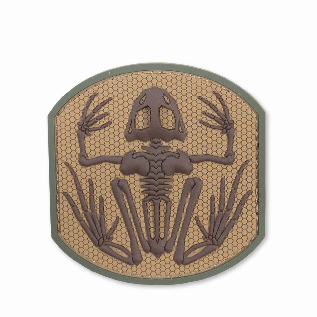 Mil-Spec Monkey Frog Skeleton PVC Patch