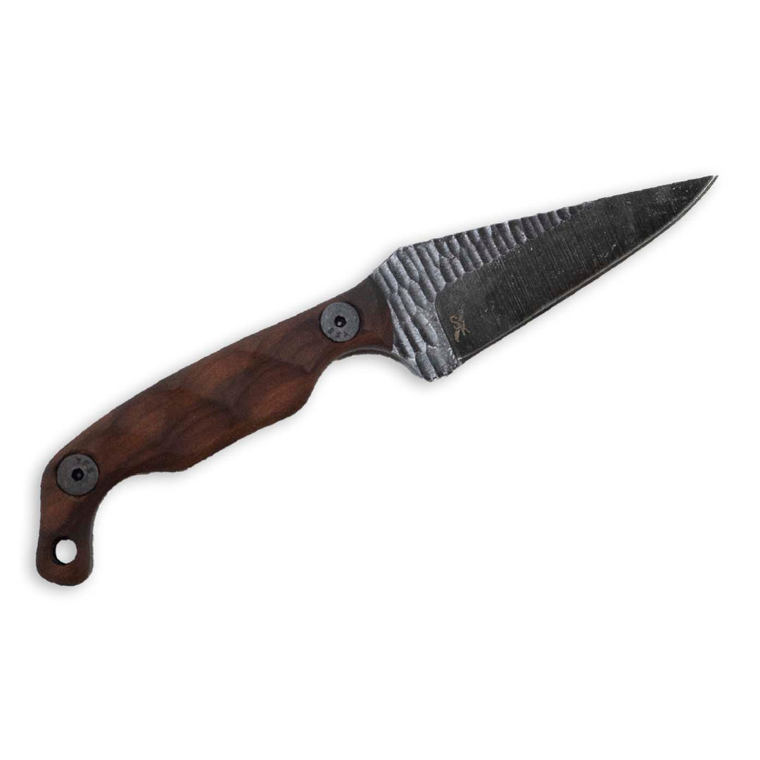 Stroup Knives Mini Fixed Blade Knife - Wood