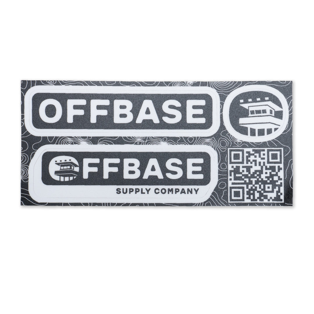 Offbase Supply Co. Sticker Sheet
