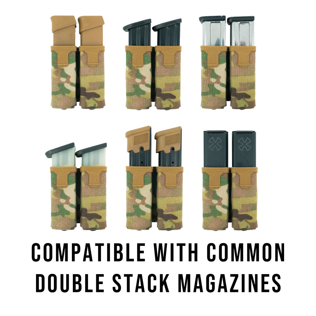 Haley Strategic Double Pistol Magazine Pouch w/ MP2