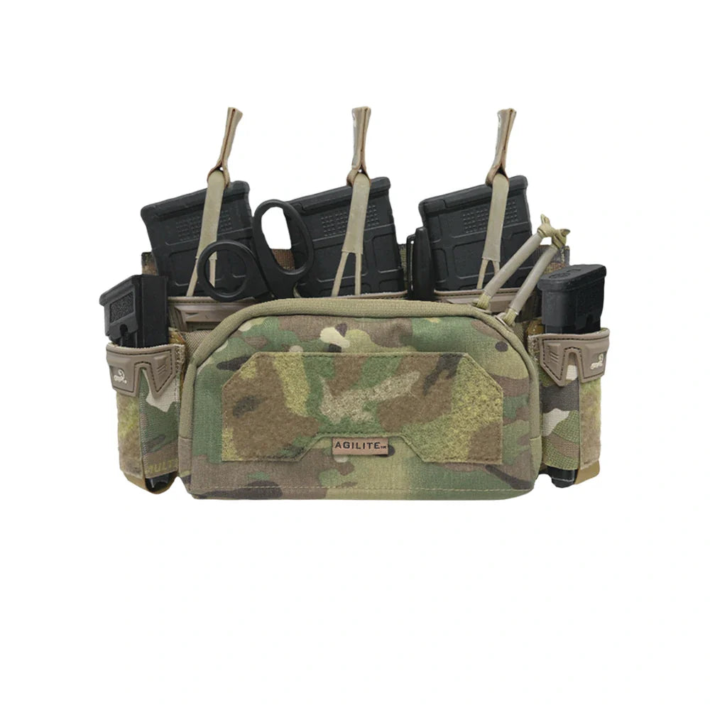 Agilite Pincer Placard™ Multi-Caliber Triple Magazine Pouch