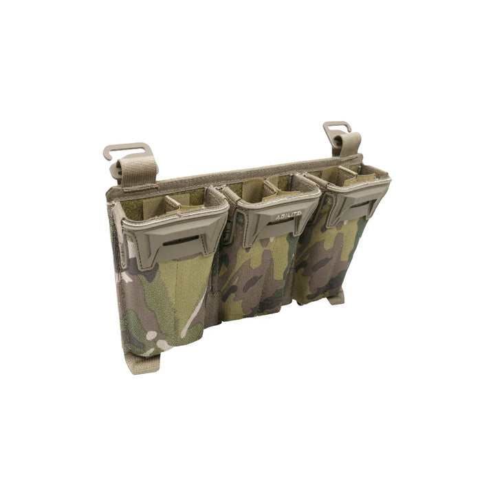 Agilite Pincer Placard™ Multi-Caliber Triple Magazine Pouch