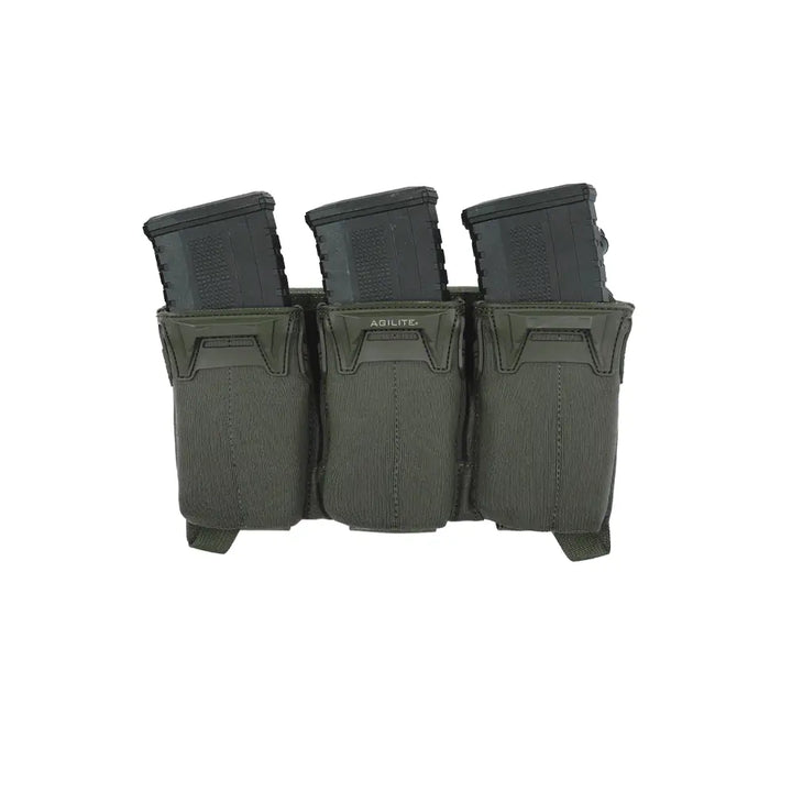 Agilite Pincer Placard™ Multi-Caliber Triple Magazine Pouch