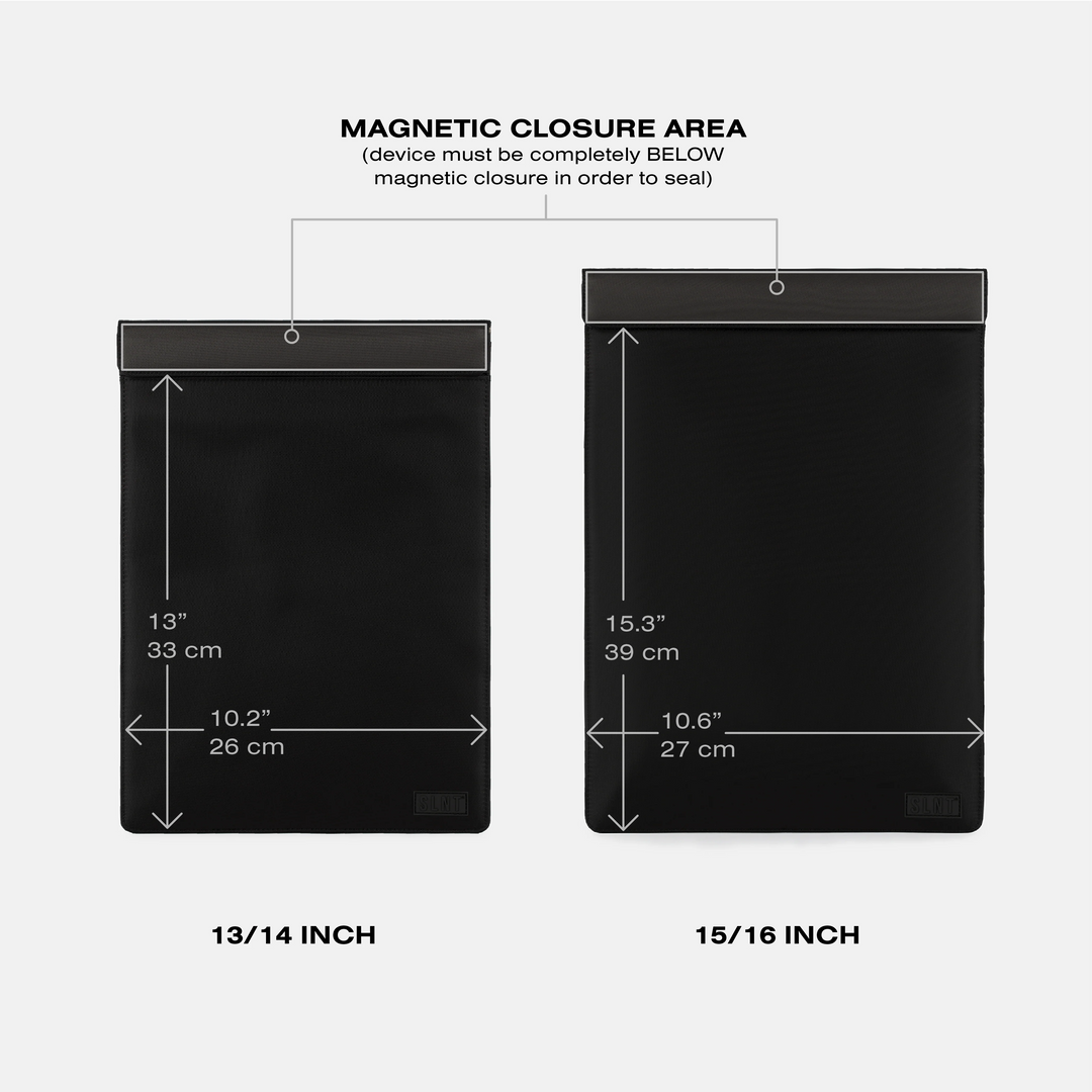 SLNT Vertical Faraday Laptop Sleeve