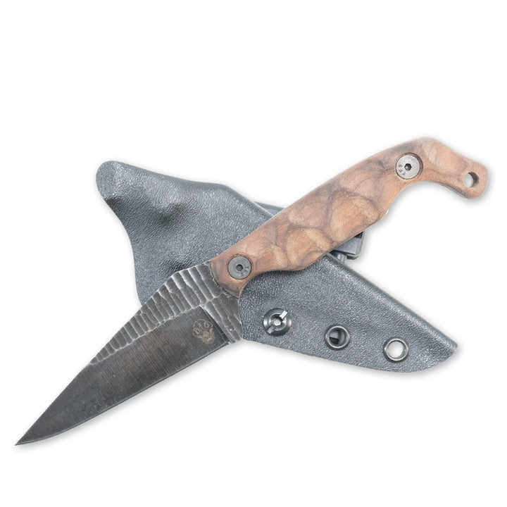 Stroup Knives Bravo 5 Fixed Blade Knife - Wood