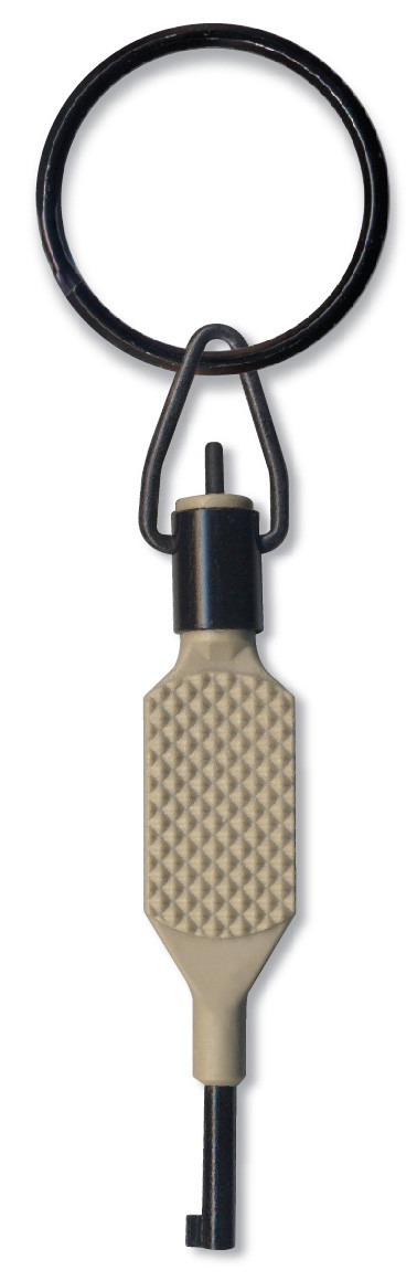 Zak Tool ZT9P Knurled Flat Grip Swivel Handcuff Key