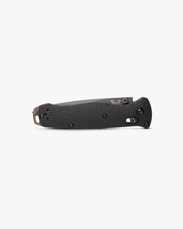 Benchmade 537SGY-03 Bailout Tanto Folding Knife - Black Aluminum